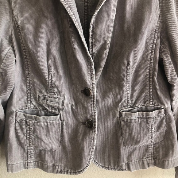 RuffHewn taupe corduroy blazer, Large - Picture 2 of 10